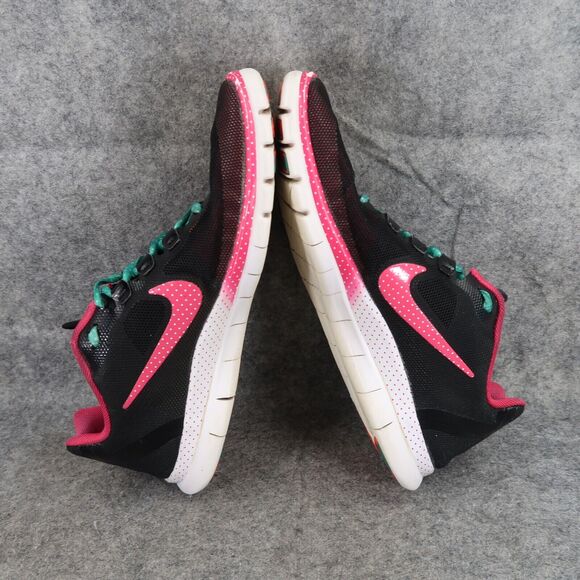 Nike Shoes Womens 8 Athletic Trainers Free 3.0 Advantage Running Sneaker Black - Picture 8 of 13